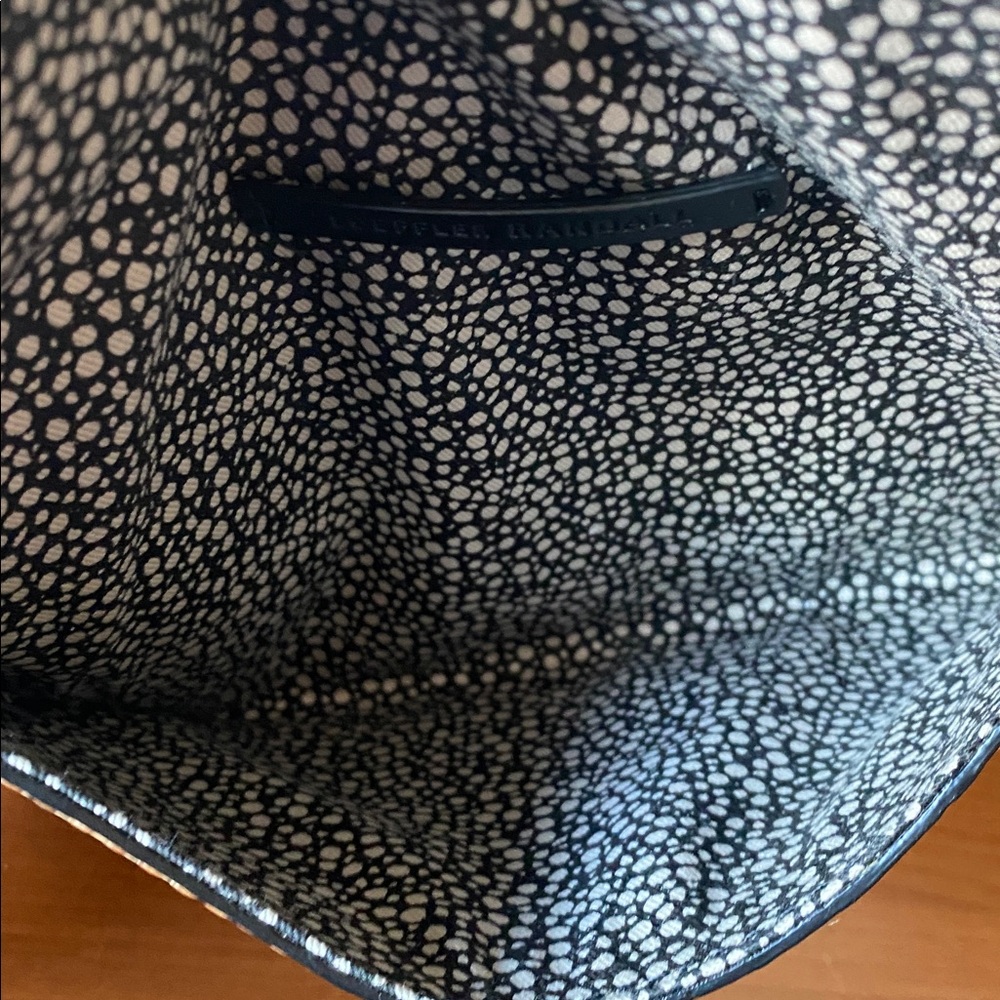 Loeffler Randall Python Embossed Envelope Clutch - image 5